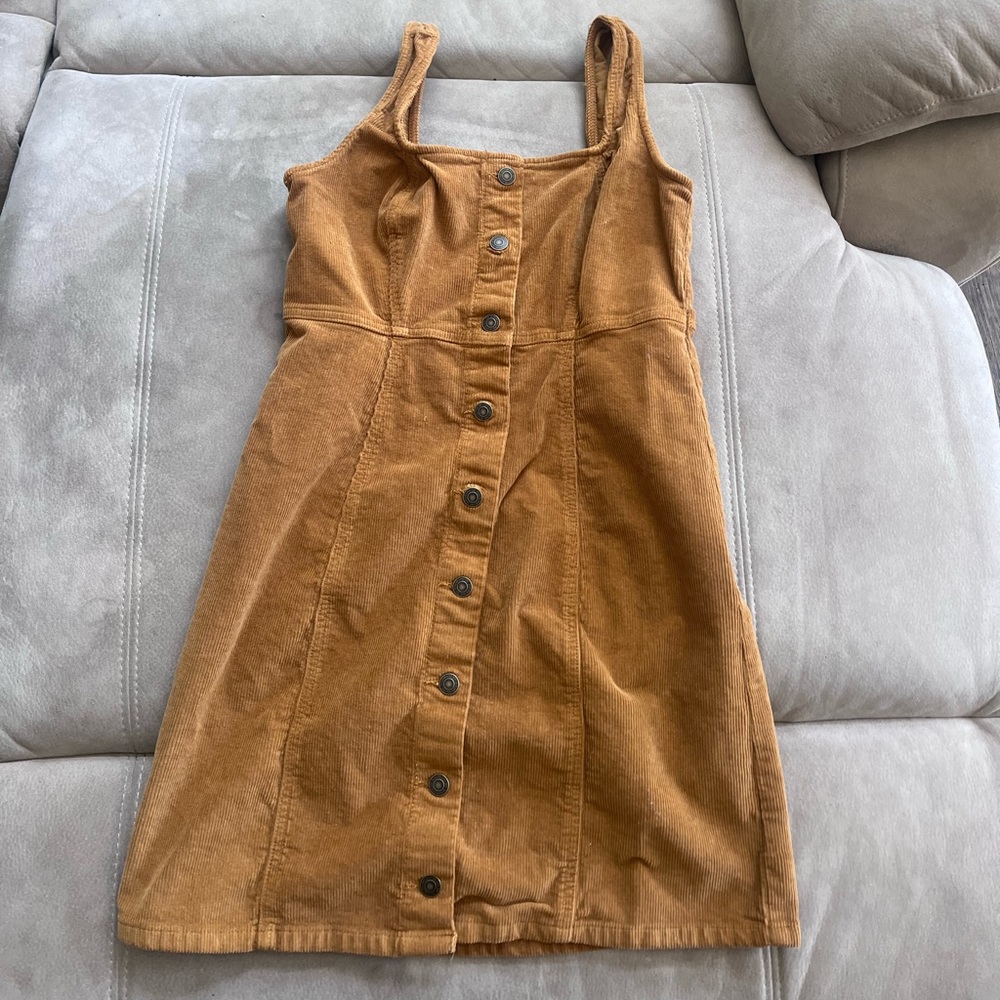 Corduroy Casual Dress